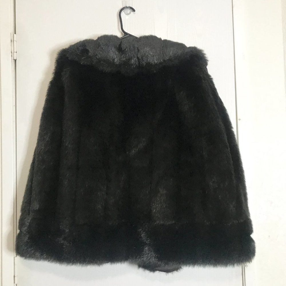 American Signature Coat Fake Fur Wrap Size Medium - Picture 2 of 7